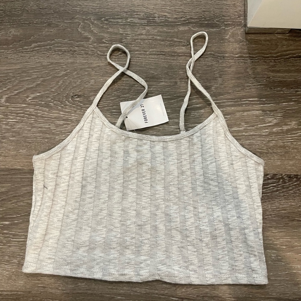 Never won gray tank